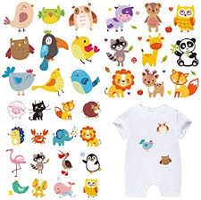 Ver más ideas sobre bordes para hojas, bordes y marcos, imprimir sobres. Amazon Com Parches Para Aplicar Con Plancha Para Baby Shower 3 Hojas Parche De Transferencia De Calor Adorables Animales Adhesivos Para Planchar Para Ninos Baberos Chaquetas Gorros Camisas Ropa Decoraciones Accesorios De Ropa