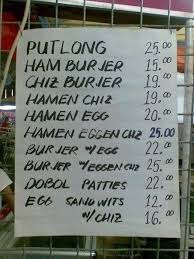 Funny Menu Mistakes Around The World Filipino Funny Tagalog Quotes Funny Signs