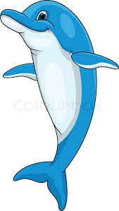 Funny Dolphin Cartoon Vector Colourbox Delfin Dibujo Dibujos De Animales Tiernos Animales Para Imprimir