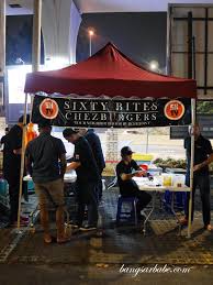 Lim tayar (car service centre). Sixty Bites Burger Ttdi Bangsar Babe