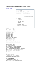 25 mejayan caruban dokter : Contoh Laporan Praktikum Ilmu Resep