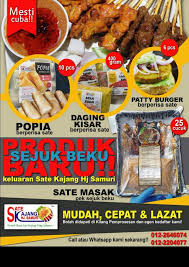 It's surprisingly fast and cheap to reach kajang town from seri kembangan, only 20 minutes and rm1 toll. Sate Kajang Haji Samuri Frozen Food Cawangan Lembah Klang Posts Facebook