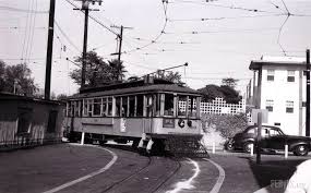 V Line Turning Into 1st Vermont Loop From Bimini Pl Los Angeles History Historical Society Los Angeles
