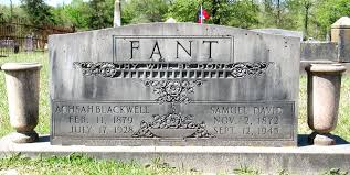 Samuel David “Sam” Fant (1872-1945)