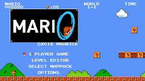 マリオがポータルガンでワープしまくる同人ゲーム「Mari0」で遊んでみた - GIGAZINE