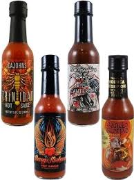 Hottest Trinidad Scorpion And Moruga Hot Sauces 4 Pack Hot Sauce Sauce Stuffed Hot Peppers