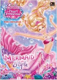 Pewarna ariel putri duyung kecil buku mewarnai tangan kecil youtube. Barbie The Pearl Princesss Gaya Rambut Putri Duyung Buku Mewarnai