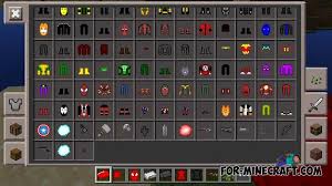 Now you can deal with a blown up or fighting if you face a creeper. Superheroes Mod V1 2 For Minecraft Pe