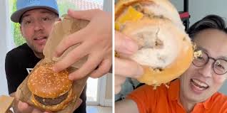 Mine isn't food": American Big Mac still looks fresh after 30 days,  Japanese one molds—but the reason might be boring, not sinister "Why does  Japan's look like Hagrid and mine looks like