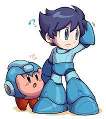 Kirby Megaman Mega Man Smash Bros Mega Man Art