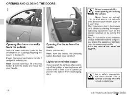 Dacia Sandero Stepway 2016 2 G Owners Manual 174 Pages