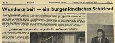 Alpaufzug im korridor einige künstler malen alpaufzüge in tunnels oder häufiger auf leinwand, papier oder holz. Pendeln Ein Burgenlandisches Schicksal Burgenland History Blog
