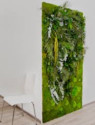 3d Pflanzenwand Zur Begrunung Von Innenraum Wanden Pflanzenwand Mooswand Und Ummauerter Garten