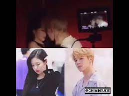 Jirose (bts jimin x blackpink rosé). Jimin And Jennie In Kiss Youtube