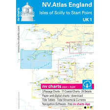 Charts Paper Nv Charts Uk 1 Nv Atlas England Scilly