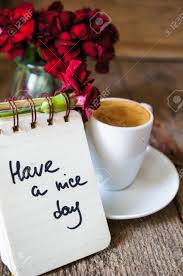 Check spelling or type a new query. Cup Of Coffee And Red Cloves Flowers In A Vase With Good Morning Note Stock Photo Picture And Royalty Free Image Image 35538350