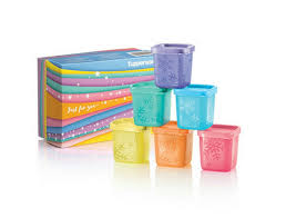 tupperware rainbow cubes gift set