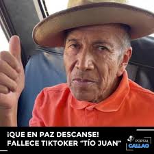 QUE EN PAZ DESCANSE! 🕊️ 🔵 FALLECE TIKTOKER “TÍO JUAN” ‼️ El tiktoker  conocido como “Tío Juan” falleció dejando una huella en las redes sociales.  Su popularidad creció por sus respuestas temperamentales,