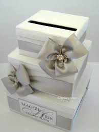 Wedding Card Box I Could Make This Card Box Wedding Silver Wedding Cards Wedding Gift Card Box