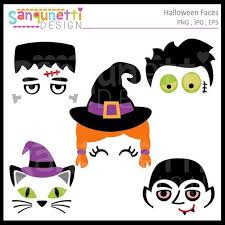Maybe you would like to learn more about one of these? Halloween Faces Clipart Frankenstein Witch Digital Art Etsy Cartoon Witch Halloween Face Witch Clipart