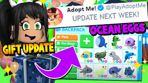 There is no confirmed end date for the winter holiday update at this time. Finally Gift Update In Adopt Me Ocean Eggs Roblox News Tea Leaks Youtube