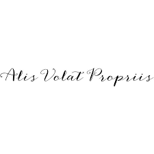 Alis Volat Propriis She Flies With Her Own Wings Latin Latin Tattoo Latin Quotes Tattoo Quotes