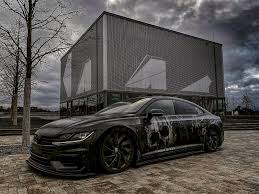 Vw Arteon Digitaldruck Komplettfolierung Skull Used Scheibentonung Vw Arteon Autofolierung