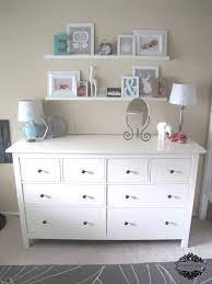 Oak chest of drawers are timeless and add that refined yet cosy. Love The Shelves Above The Dresser Room For Two Dresser Decor Girl Room