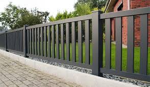 Alu Vorgartenzaun Baltrum Vorgarten Zaun Eingangstor Design Zaun