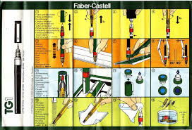 Faber Castell Tg1s Instructions Sheet Faber Castell Faber Castell Pens Faber