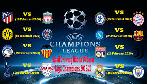 Chelsea dan sevilla lolos ke babak. Ini Dia Hasil Drawing Babak 16 Besar Liga Champions 2019 20