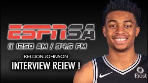 7/10 the spurs' keldon johnson, cavaliers' darius garland and pistons' saddiq bey will move up from the u.s. Keldon Johnson Talks With Espn Sa Interview Review Spurs Film Room Live Youtube