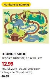Ich würde den zustand als gut beschreiben. Ikea Hamburg Schnelsen Djungelskog Teppich Kurzflor Dschungel Baume 133x100 Cm Hamburg Schnelsen Teppich Ikea