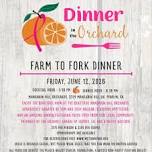 Dinner In The Orchard