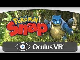 Pokemon Snap On The Oculus Rift Makes Me Want A New Pokemon Snap Pokemon New Pokemon Oculus Rift