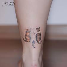 Get Ready For The Trio Of The Cutest Kittens You Ll See Today I E Today Pin Get Ready For The Tri Tattoos Cat Tattoo Designs Cat Tattoo Small