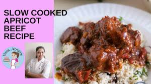 Mongolian beef is actually a stir fry dish that originated in taiwan. Slow Cooked Apricot Beef Recipe Veena Azmanov