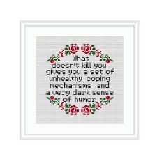 Please do not share any files from this area under any circumstances. Snarky Cross Stitch Pattern What Doesn T Kill You Modern Counted Cross Stitch Sassy Quote Dark Sense Of Humor Subversive Cross Stitch Pdf Home Living Blueprints How To Womenintech Fi