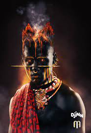 Imprisoned angels, wings drip with the. Djinn African Supernatural Entity On Behance