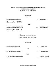 Kuala lumpur is known for its excellent education system with an above average literacy rate. In The High Court Of Malaya At Kuala Lumpur