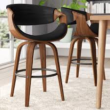 Langley Street Zigler 26 Swivel Bar Stool Reviews Wayfair Swivel Bar Stools Comfortable Bar Stools Bar Stools