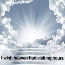 I Wish Heaven Had Visiting Hours Heaven Mom Quotes From Daughter Miss You Daddy