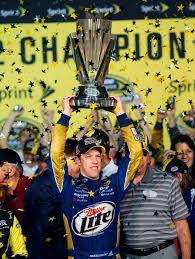 The drivers' championship was first awarded in 1949 to red byron. Keselowski Captures Sprint Cup Championship The Spokesman Review