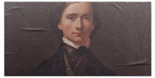 Thomas Buchanan Reed Self Portrait Bath Towel