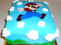 Also, if mario gets back tayce t.'s stolen frying pan, she will award him with a cake. Mario Brothers Buttercream Cake Cakecentral Com