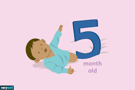 Be very gentle as you bathe your baby or they might slip. Your 5 Month Old Baby Development Milestones