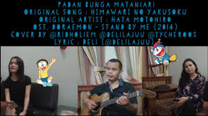 Capo on 3 ( a# original key ) intro : Himawari No Yakusoku Hata Motohiro Cover Ft Delilajuu Tycheroos Batak Version Janji Bunga Matahari Youtube