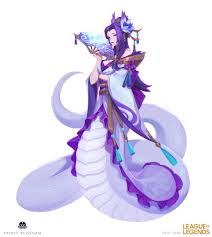 Artstation Spirit Blossom Cassiopeia Steve Zheng League Of Legends Characters League Of Legends Game League Of Legends
