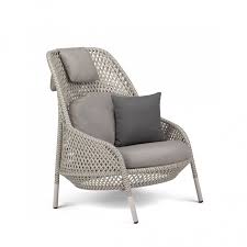 dedon ahnda loungesessel hochlehner lounge chair outdoor outdoor furniture sofa wing chair