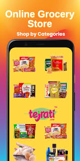 To start a grocery store, first define the scope of your target market and find a retail location, ideally with parking, where you can conveniently reach this target market. Tejrati Online Grocery Store Free Home Delivery Pour Android Telechargez L Apk